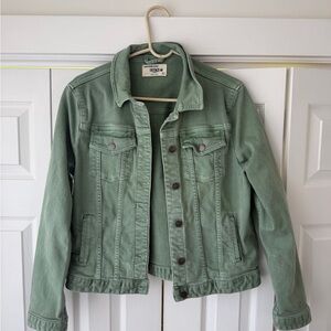 Fat Face | Tasha Green Denim Jacket